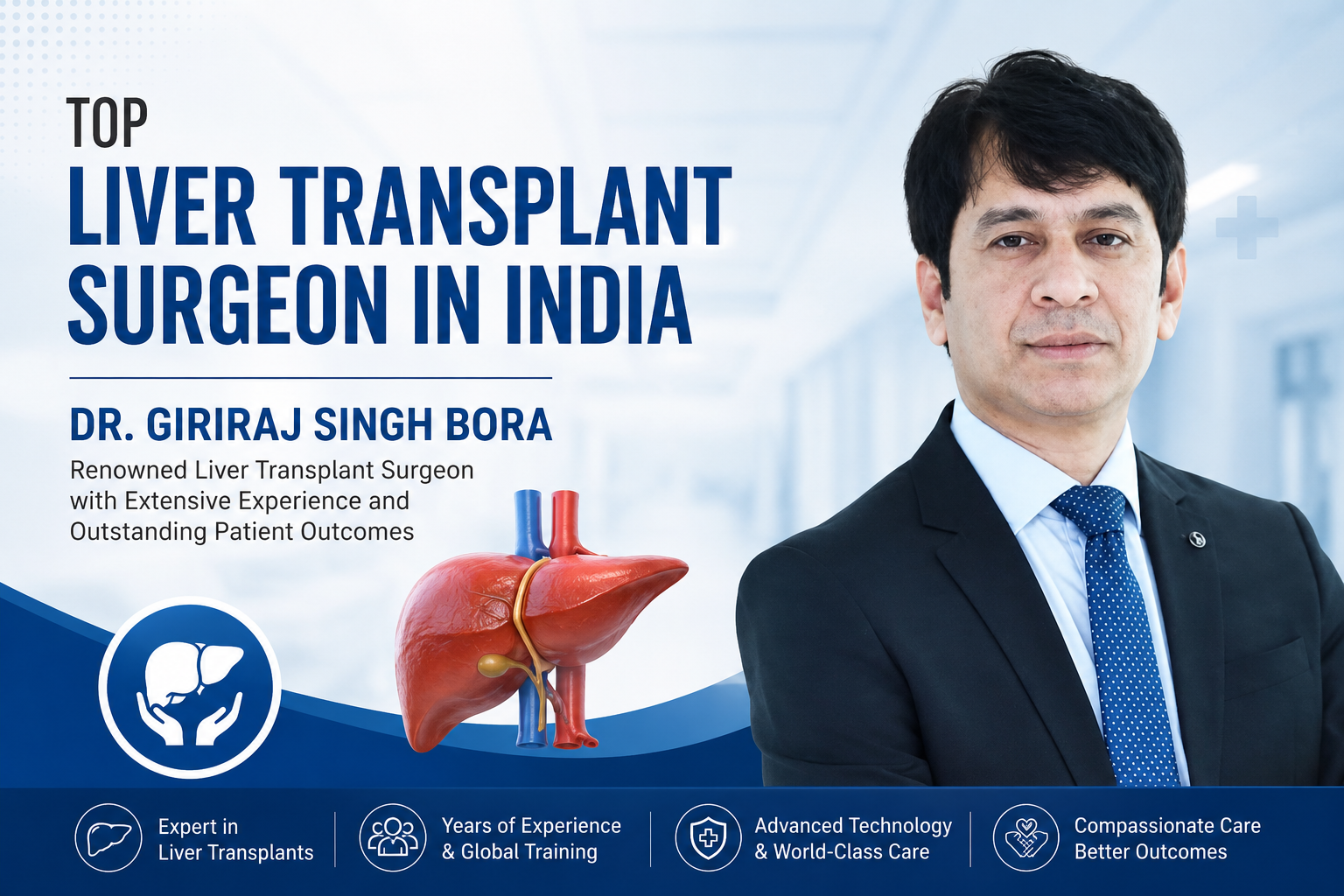 You are currently viewing Top Liver Transplant Surgeon in India – Dr. Giriraj Singh Bora