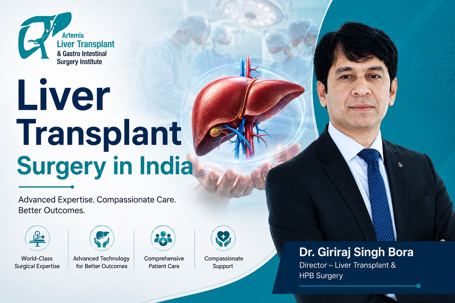 Read more about the article Your Complete Guide to Liver Transplant Surgery in India – FAQs