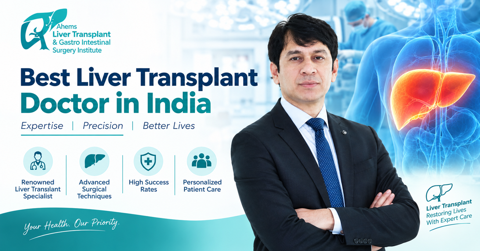 You are currently viewing Best Liver Transplant Doctor in India: Expert Evaluation & Transplant Care